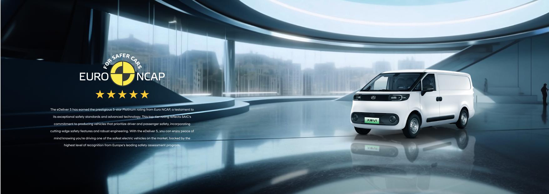eDeliver 5 Euro NCAP 5-Star Safety